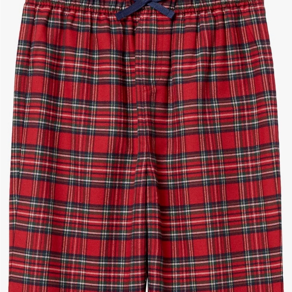 Vineyard Vines Red Plaid Flannel Pants for Men EUC Size Medium - Picture 3 of 4